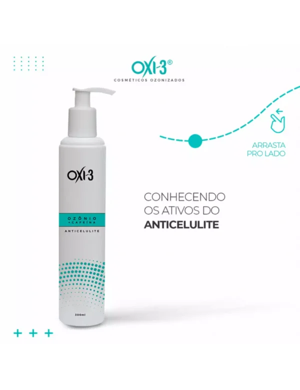 ANTICELULITE COM OZÔNIO E CAFEÍNA 300ml - Imagem 3