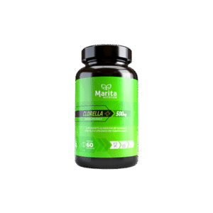 MARITA SUPLEMENTO CLORELLA COM SILICIO 500mg