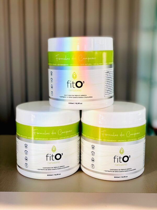 FitO³ CREME PROFISSIONAL DORES, MASSAGEM 500ml - Imagem 2